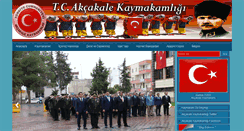 Desktop Screenshot of akcakale.gov.tr